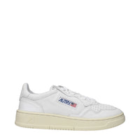 Autry White Leather Sneakers