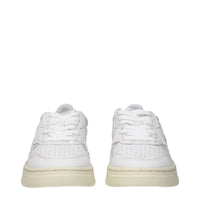 Autry White Leather Sneakers