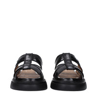 Ganni Black Fabric Slipper