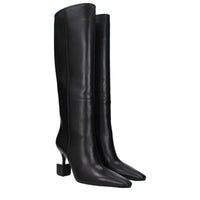 Jacquemus Black Leather Boot