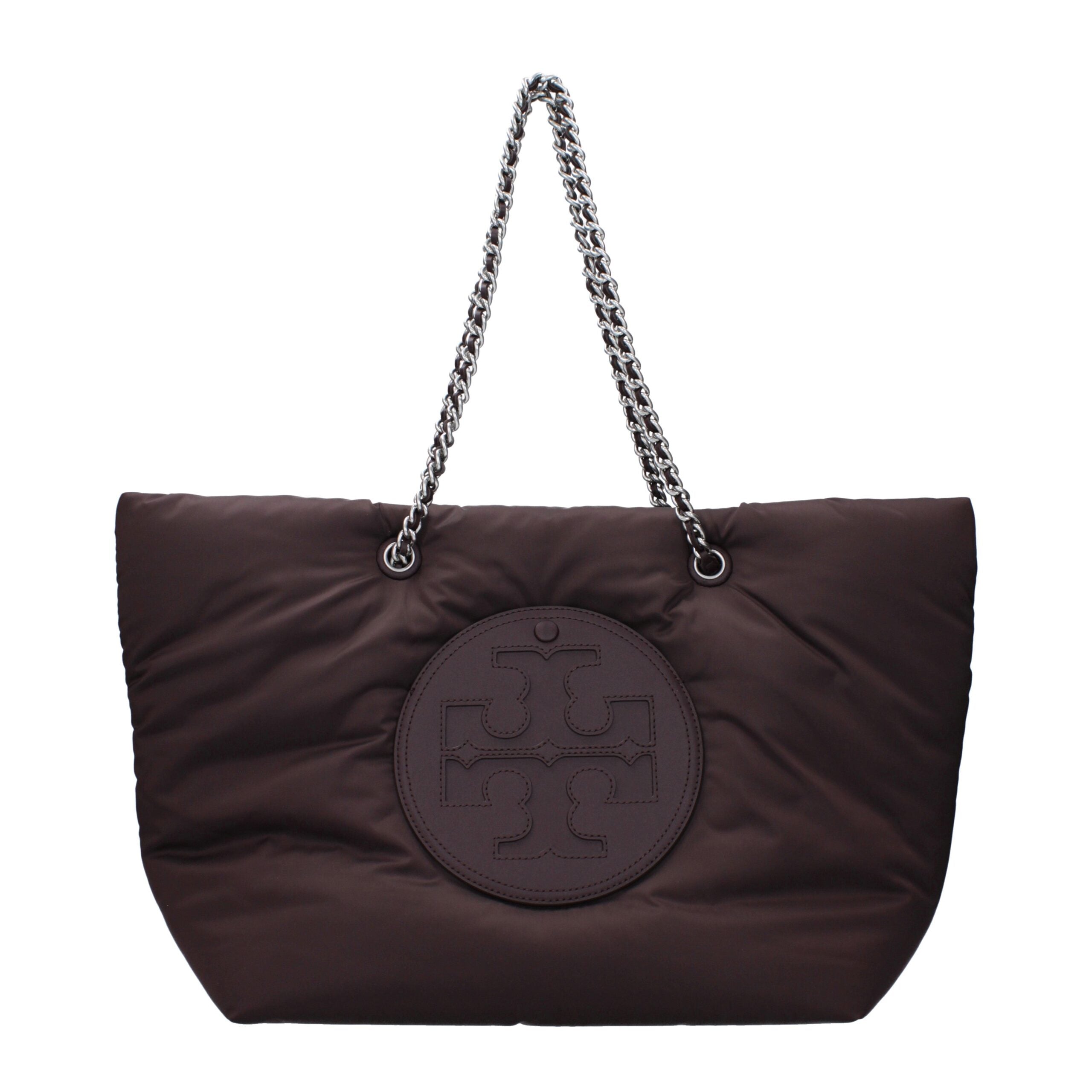 Tory Burch Purple Fabric Shoulder Bag