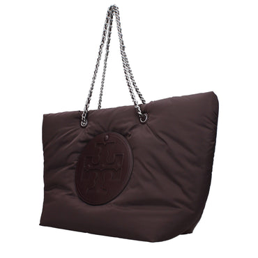 Tory Burch Purple Fabric Shoulder Bag