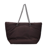 Tory Burch Purple Fabric Shoulder Bag
