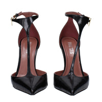 Paris Texas Black Leather Sandal