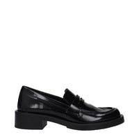 Stuart Weitzman Black Leather Loafer