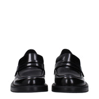 Stuart Weitzman Black Leather Loafer