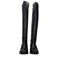 Stuart Weitzman Black Leather Boot