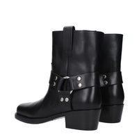 Paris Texas Black Leather Ankle