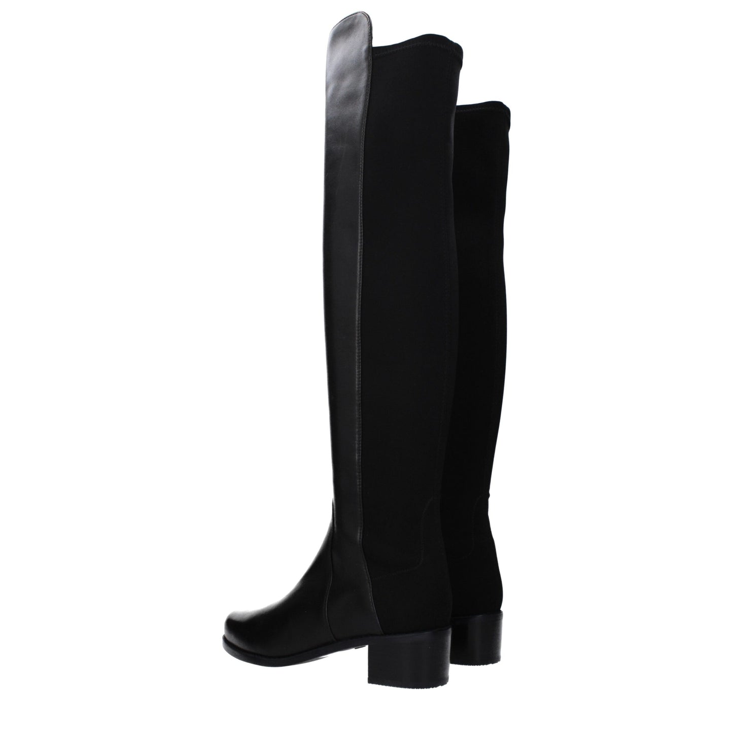 Stuart Weitzman Black Leather Boot