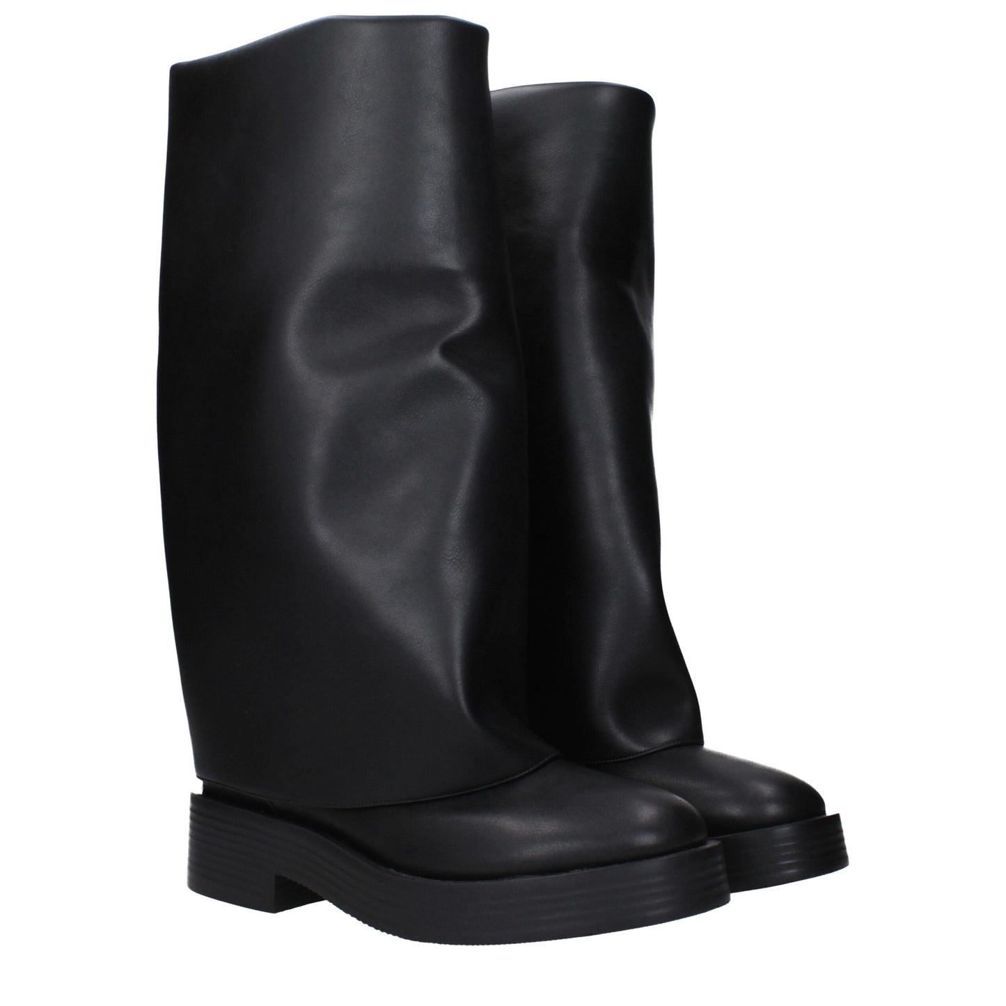 Casadei Black Leather Boot