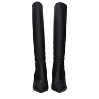 Casadei Black Leather Boot