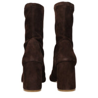 Stuart Weitzman Brown Leather Ankle