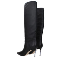 Casadei Black Leather Boot