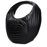 Salvatore Ferragamo Black Leather Handbag