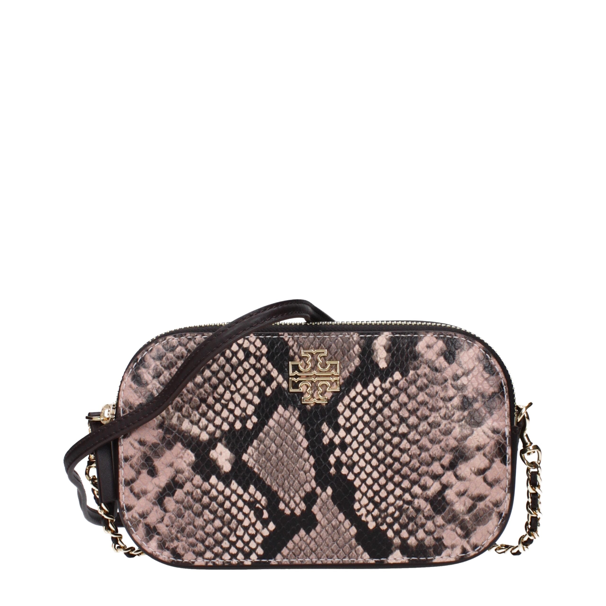 Tory Burch Brown Leather Crossbody Bag
