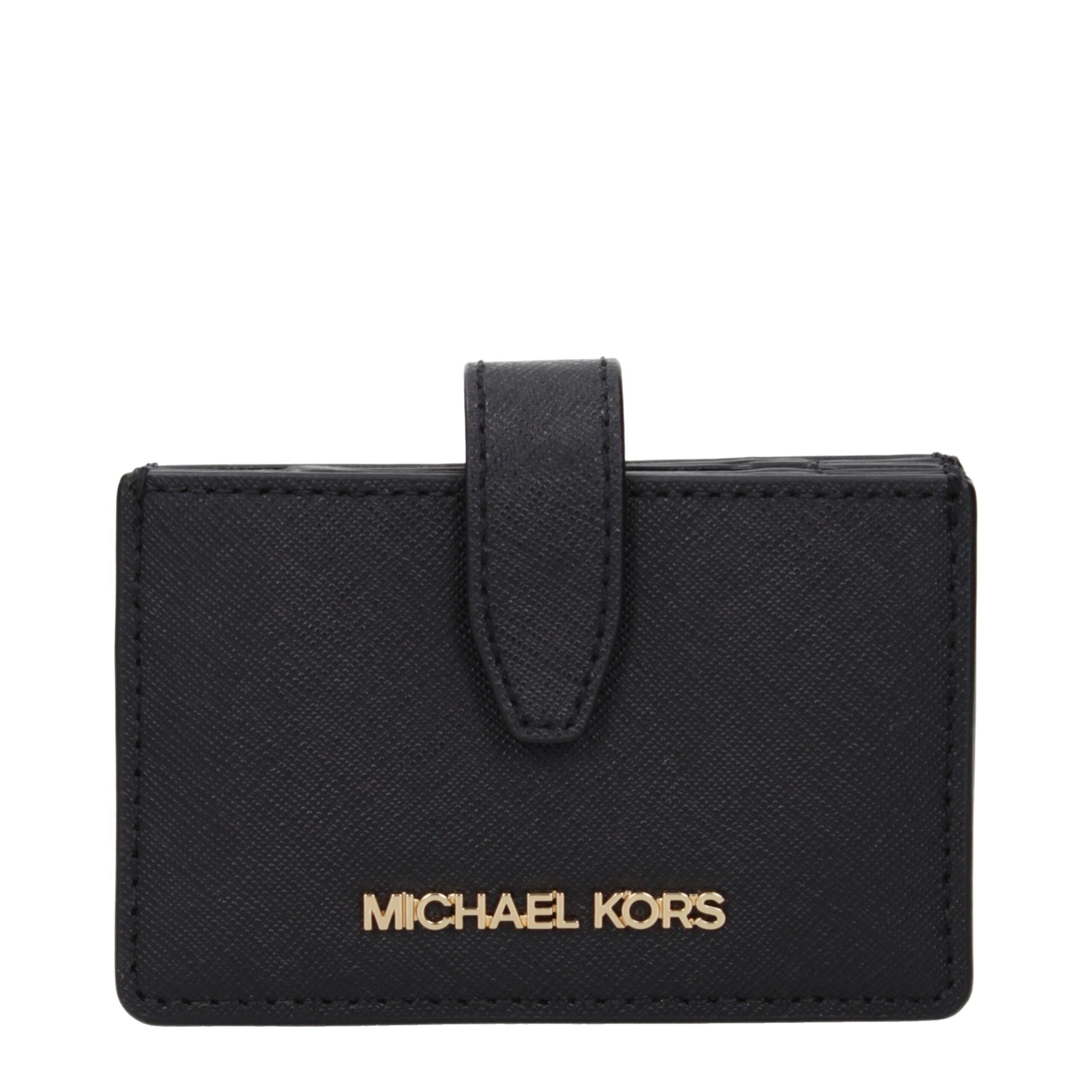 Michael Kors Black Leather Cardholder