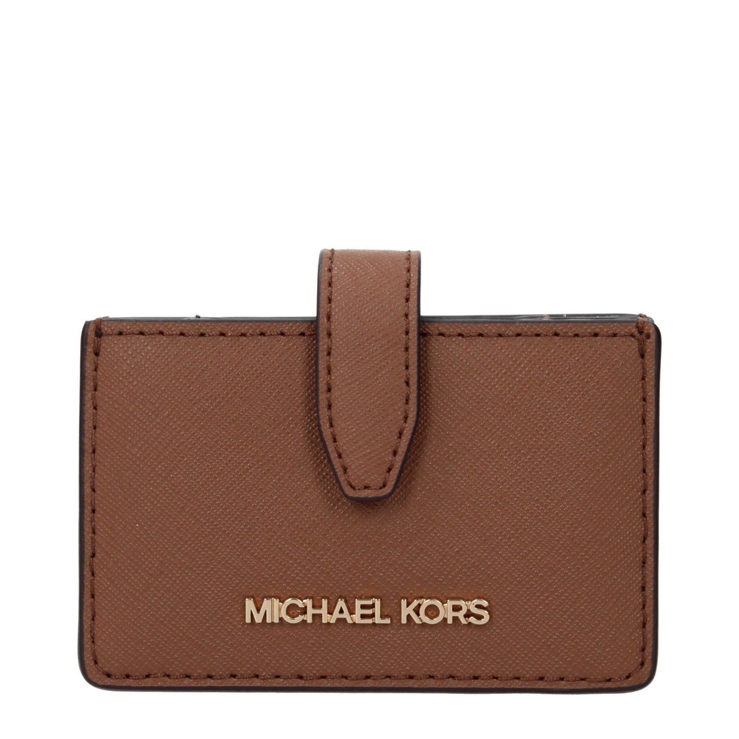 Michael Kors Brown Leather Cardholder