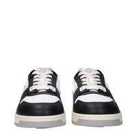 Versace White Leather Sneakers