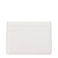 Jil Sander White Leather Cardholder