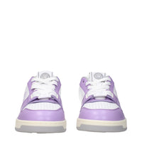 Versace White Leather Sneakers
