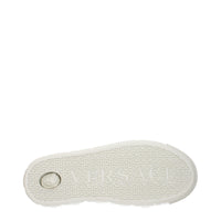 Versace Gold Fabric Sneakers