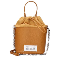 Maison Margiela Brown Leather Handbag