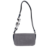 Jw Anderson Blue Fabric Shoulder Bag