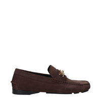 Versace Brown Leather Loafer
