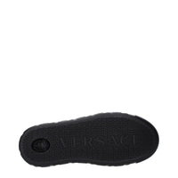Versace Black Leather Sneakers