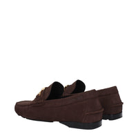 Versace Brown Leather Loafer