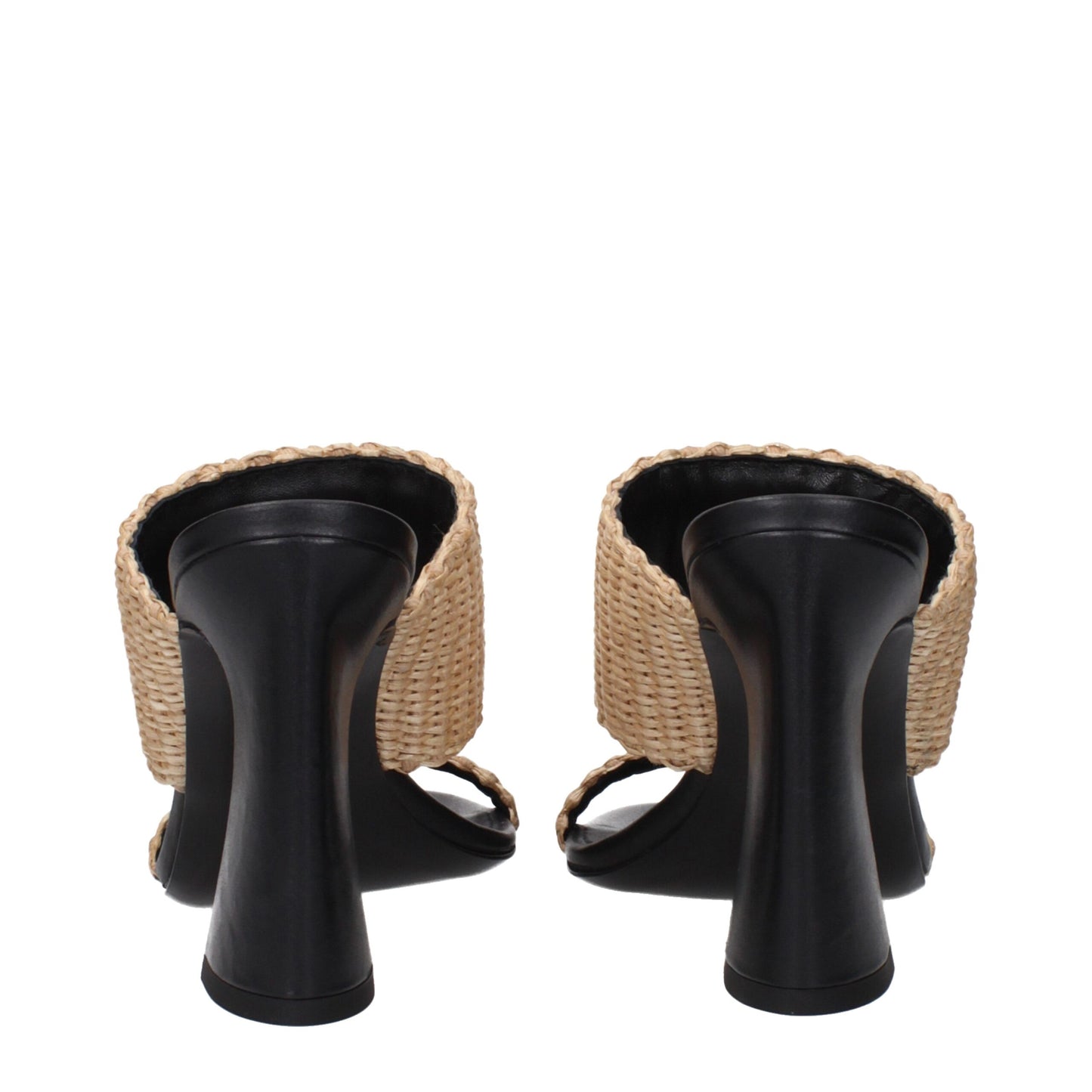 Versace Beige Raffia Sandal