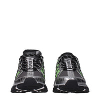 Versace Gray Fabric Sneakers