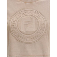 Fendi Cropped T-Shirt