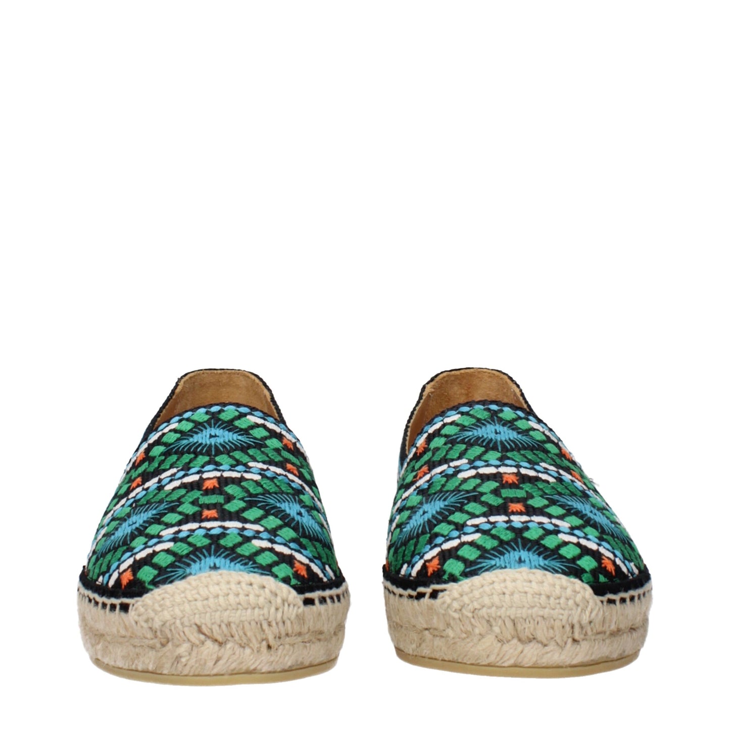 Prada Black Fabric Espadrille