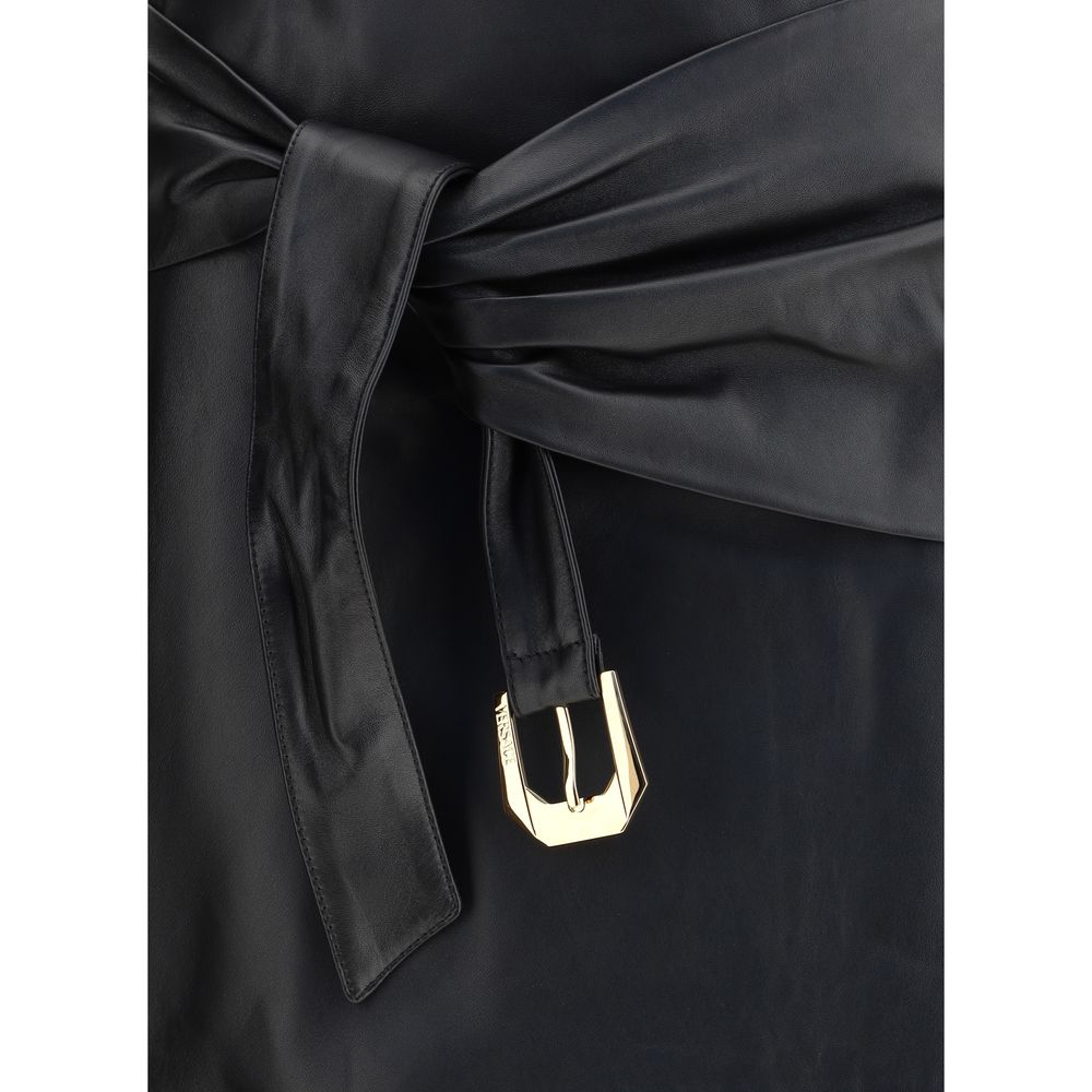 Versace Lambskin Miniskirt