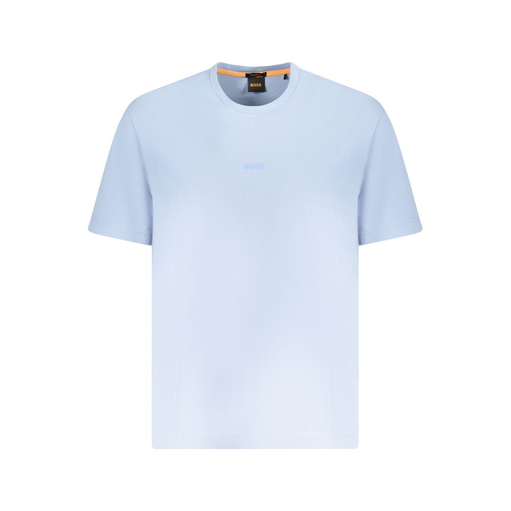 Hugo Boss Blue Cotton T-Shirt