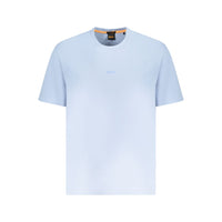 Hugo Boss Blue Cotton T-Shirt