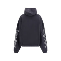 Balenciaga Blackletter script motif Hoodie