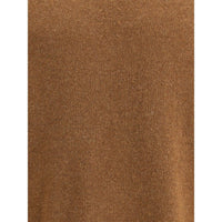 Jil Sander Brown Fleece Wool Sweatshirt