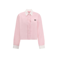 Miu Miu Cropped Shirt