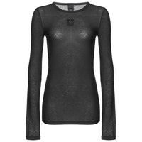 PINKO Black Viscose Sweater