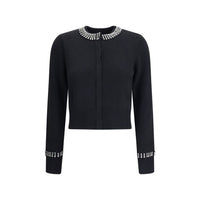 PINKO Rhinestone Cardigan