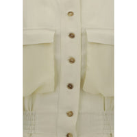 PINKO Linen chemisier Dress