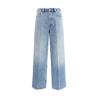 Gucci Light Blue Cotton Jeans Denim