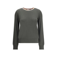 Burberry Wool Pullover with Check