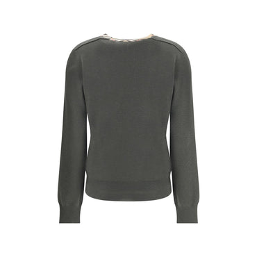 Burberry Wool Pullover with Check