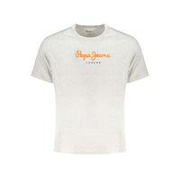 Pepe Jeans Gray Cotton T-Shirt