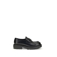 Prada Double Chocolate Loafers