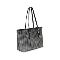 Michael Kors Quinn large jacquard logo Tote Bag