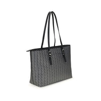 Michael Kors Quinn large jacquard logo Tote Bag